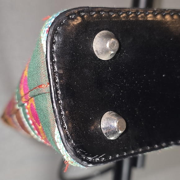 Kate Spade Silk Rainbow Stripe Purse Bag Retro Y2K. - Picture 11 of 11